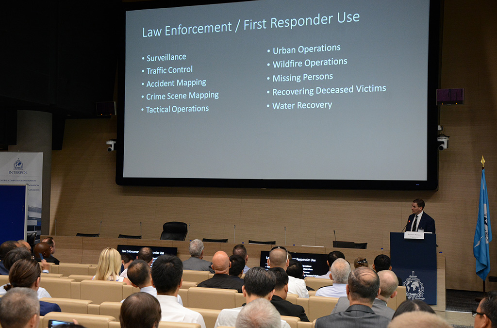 In his keynote speech, Steve Watson, CEO of VTO Labs, said the impact of drone activity on law enforcement continues to increase every day.